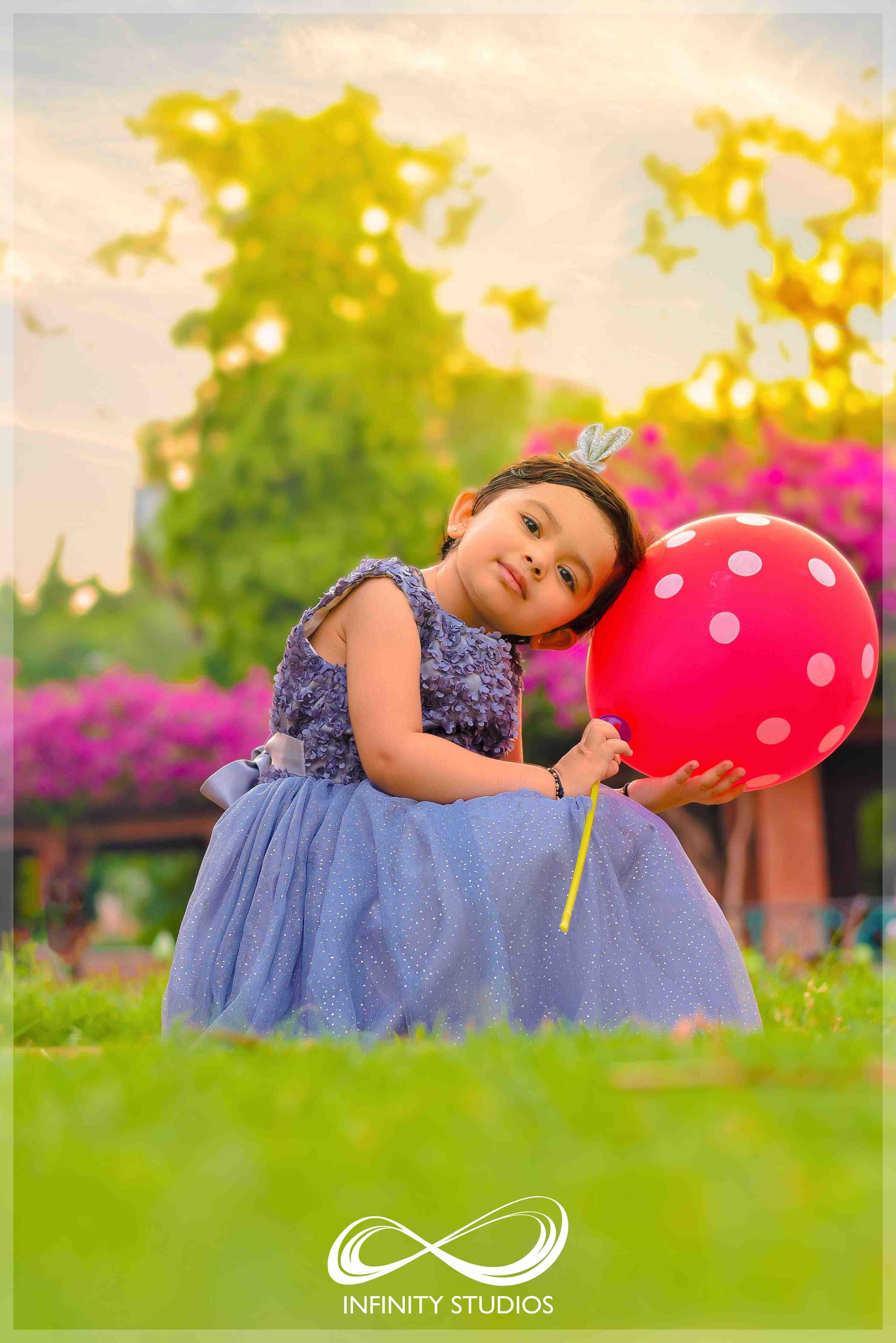 Gold Baby Shoot - Khushi