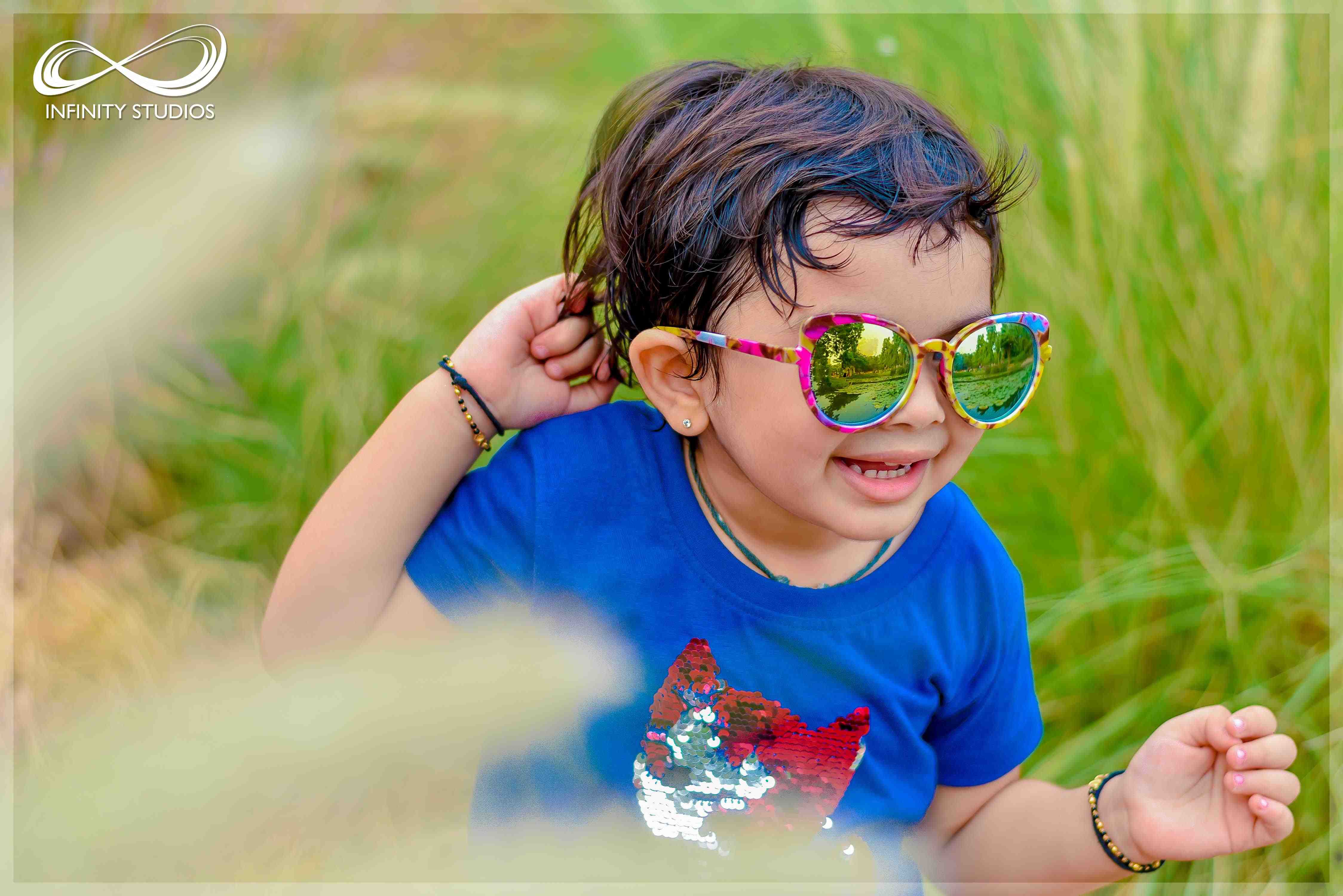 Gold Baby Shoot - Khushi