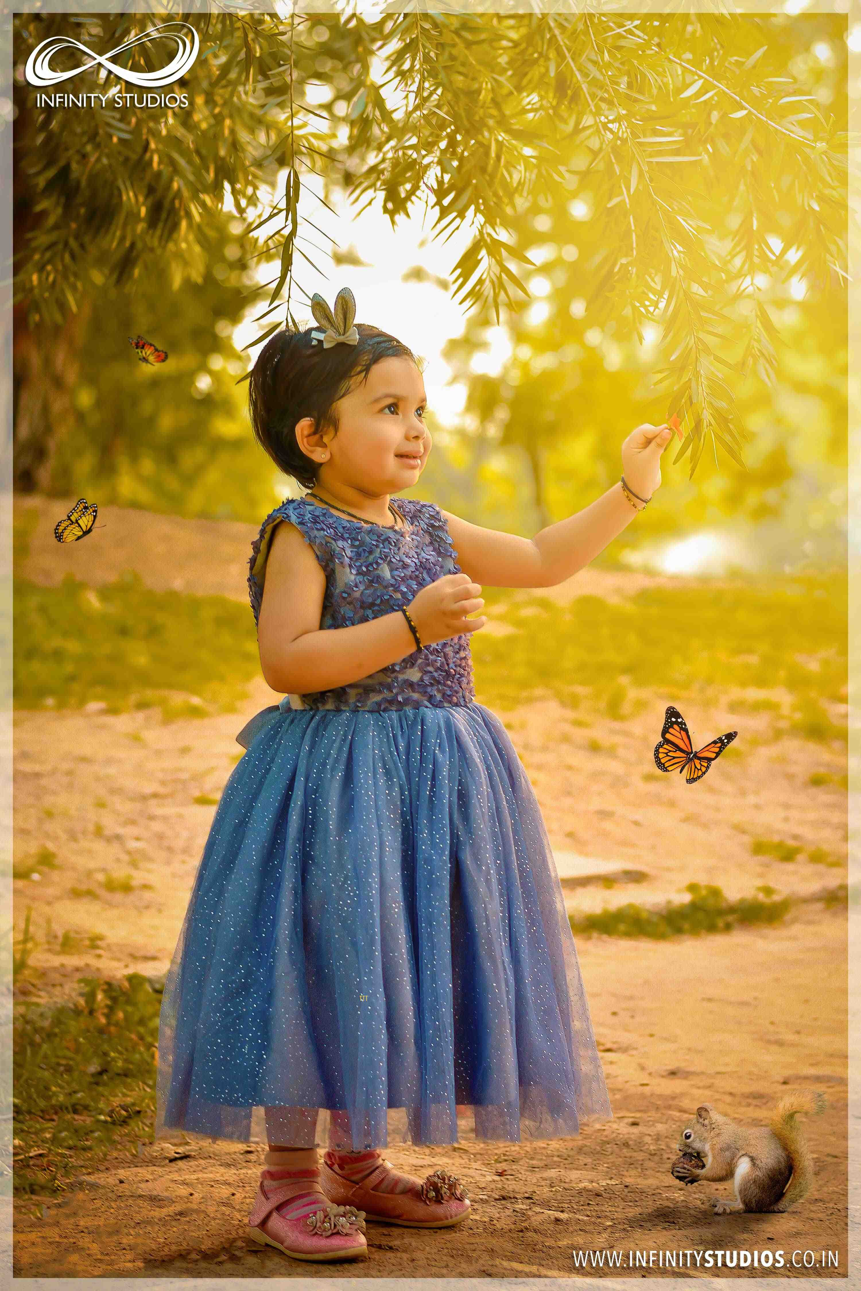 Gold Baby Shoot - Khushi